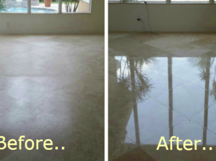 Granite Tiles Marble Polishing Before And After In Kuantan