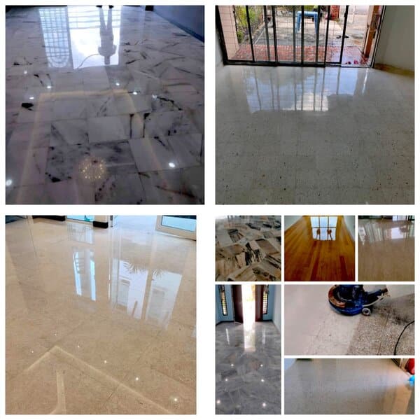cost to polish marble floor